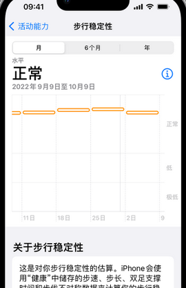 三才镇iPhone手机维修如何在iPhone开启'步行稳定性通知'