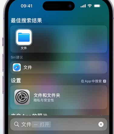 三才镇apple维修中心分享iPhone文件应用中存储和找到下载文件 