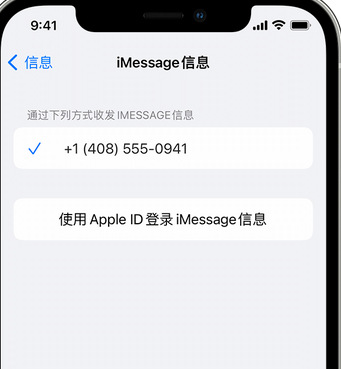 三才镇apple维修iPhone上无法正常发送iMessage信息 