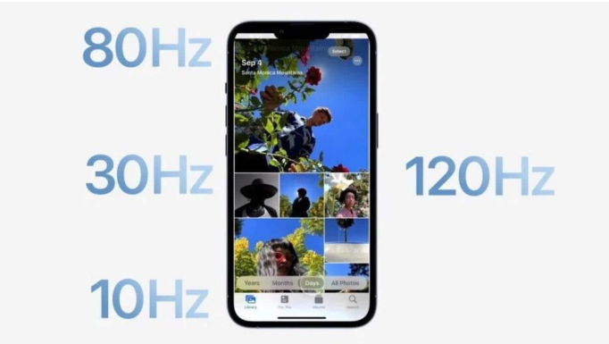 三才镇苹果14维修分享iPhone 14有高刷吗 